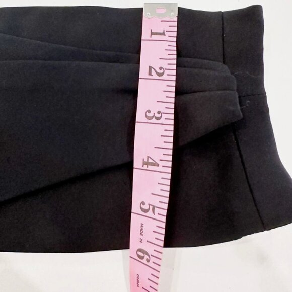 VTG 80's CD de Christian Dior Robes Du Soir Paris Black Silk Belt 8 - Picture 8 of 10